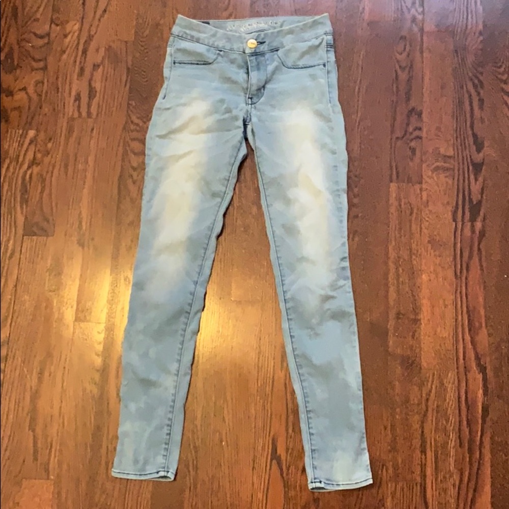 Super stretchy skinny jeans